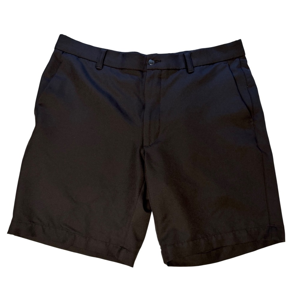 Callaway Mens Golf Shorts Black‎ Flat Front Performance Activewear Size 38